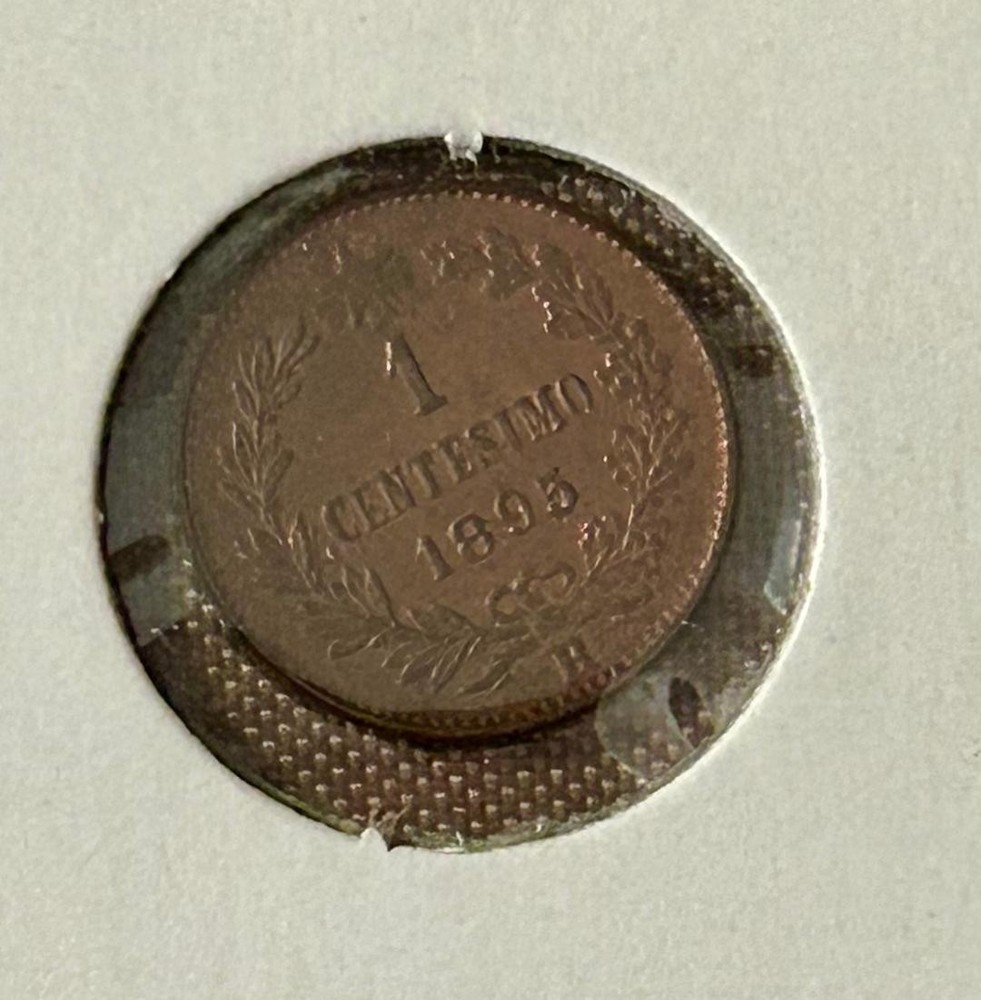 Italy 1895R 1 centesimo