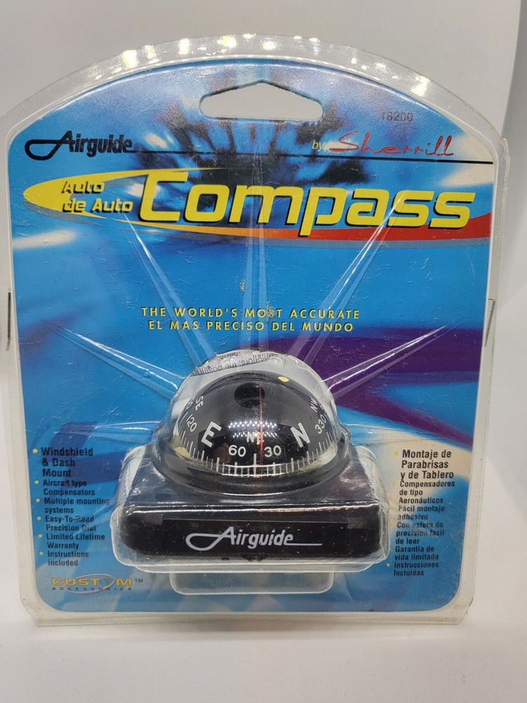 Airguide Auto De Auto Compass By Sherill
