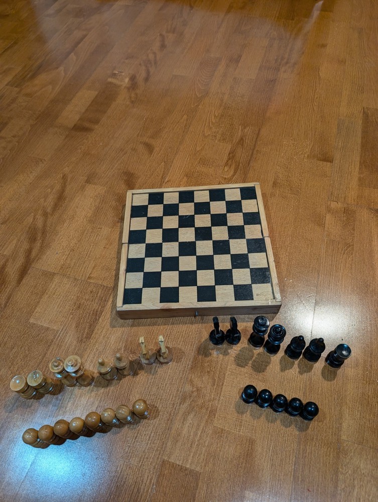 Soviet USSR chess, 11,5"×11,5"