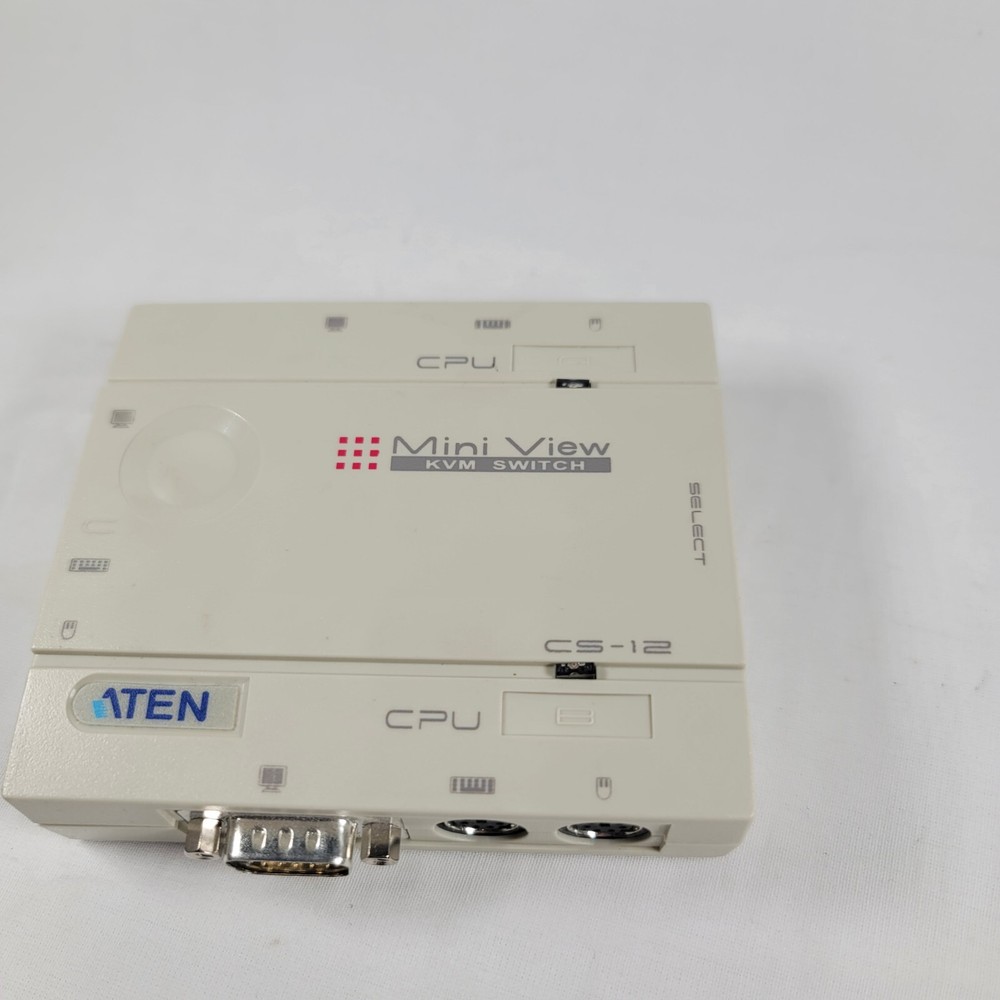 MASTER VIEW CS-12 MINI KVM SWITCH