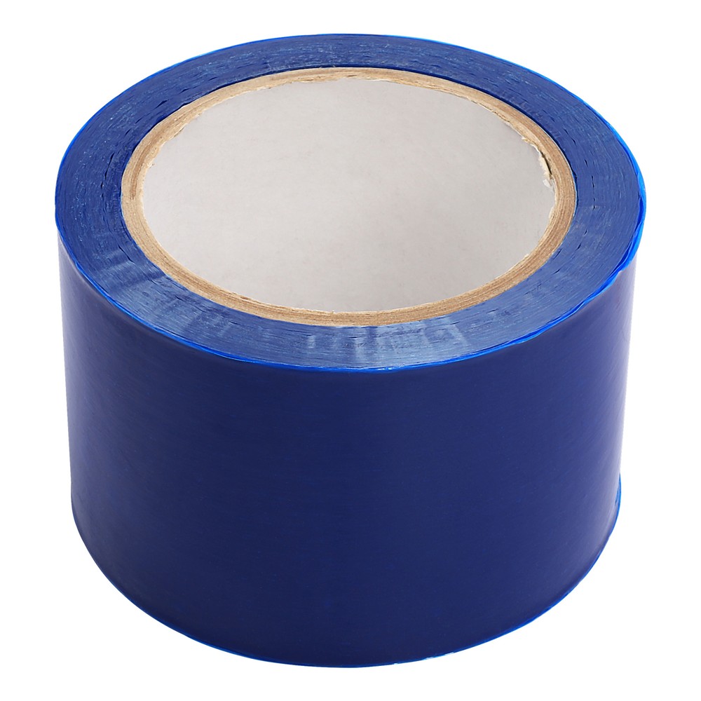 2.76inch x 328ft PE Adhesive Surface Protective Removable Scratch Tape Roll Blue