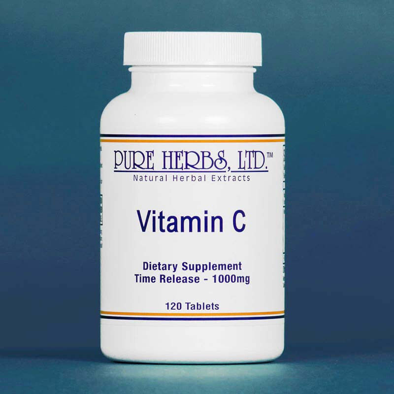 Pure Herbs, Ltd.  Vitamin C Tablets (120 tablets)