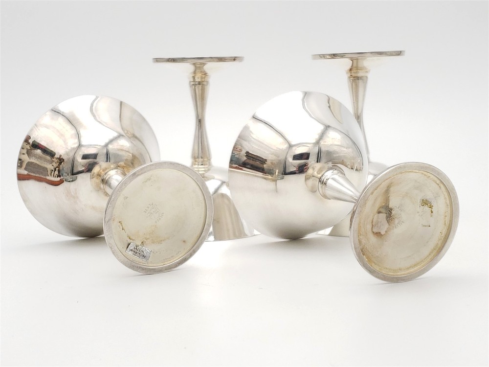 Salem Silver Plate Champagne Cup Set