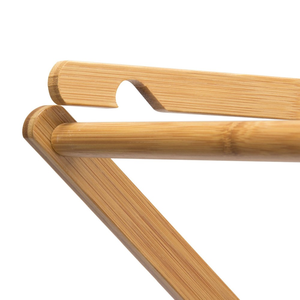 Bamboo Folding Clothes Drying Rack, Upscale Laundry Rack with 11 Dowels, Envi...