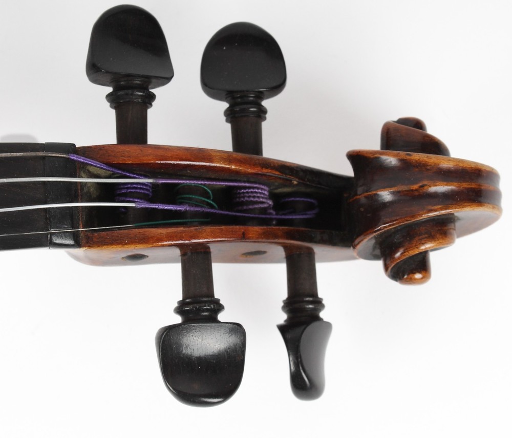 Francesco Ruggeri Model Violin, Alligator Leather Case