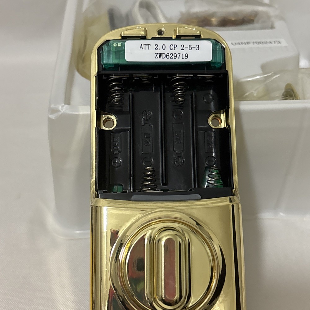 Yale Assure Lock Keypad with Z-Wave Plus Polished Brass