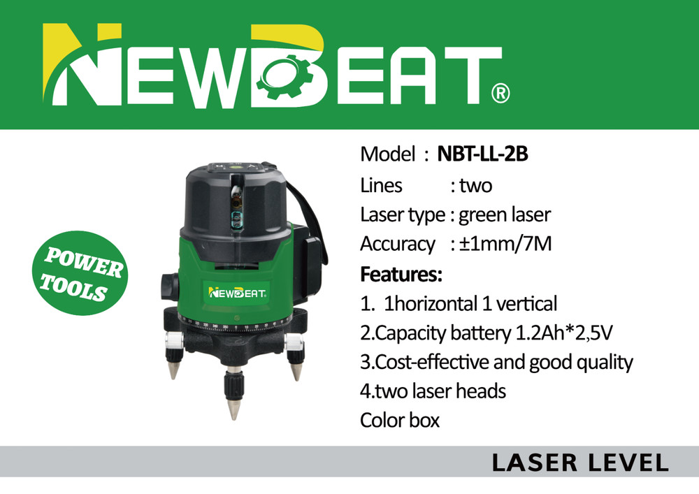 Self Leveling Laser Level Green Beam Horizontal Vertical Line Builder Tool