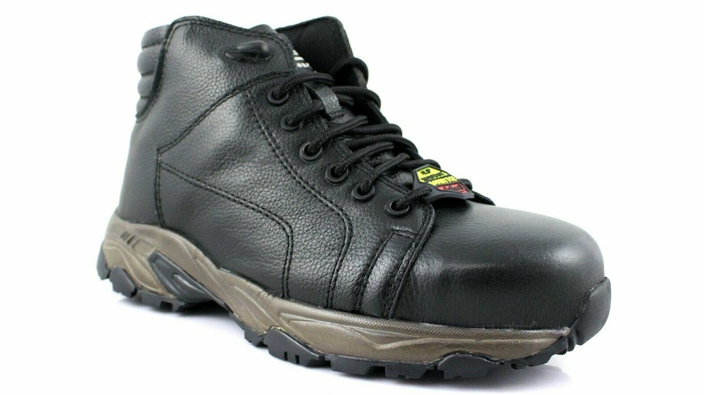 LF 9500 Black Work Boot Men's Slip Resistant Shoes