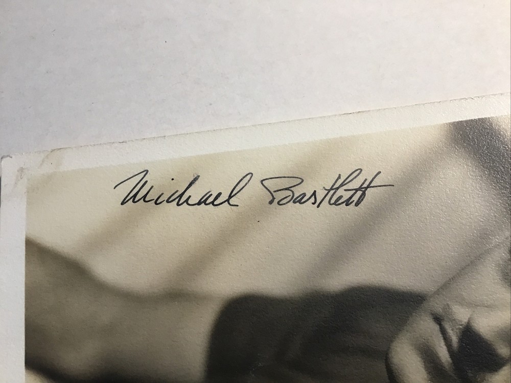 MICHAEL BARTLETT ACTOR SIGNED PHOTO 1936