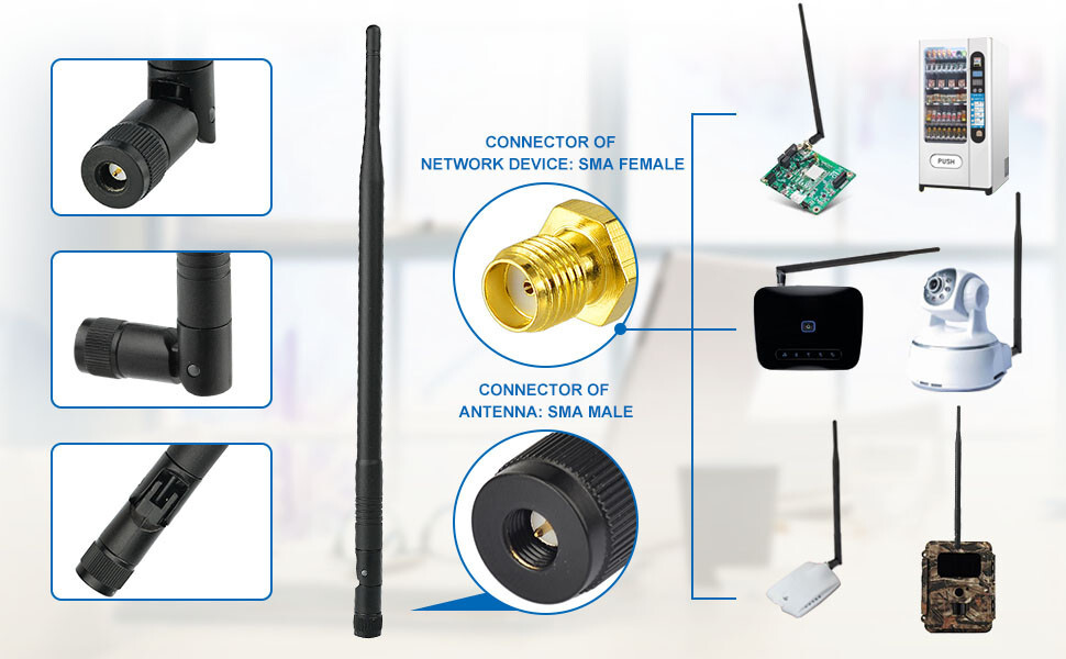 Replacement 4G LTE Antenna for Spypoint Link Micro S LTE Trail Camera / Camo