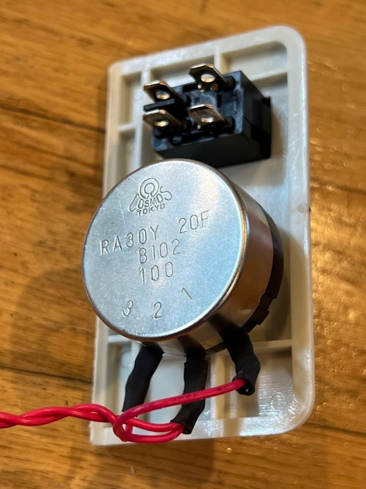 Nikon Eclipse E100 Microscope - Power Switch / Lamp Dial Potentiometer RA30Y