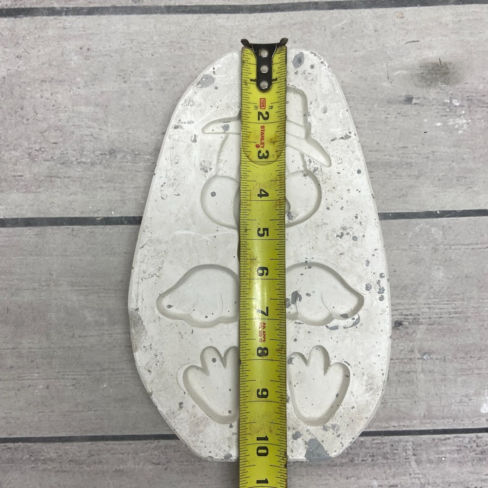 Vintage 1987 Kimple Ceramic Casting Mold Duck Flat #1237