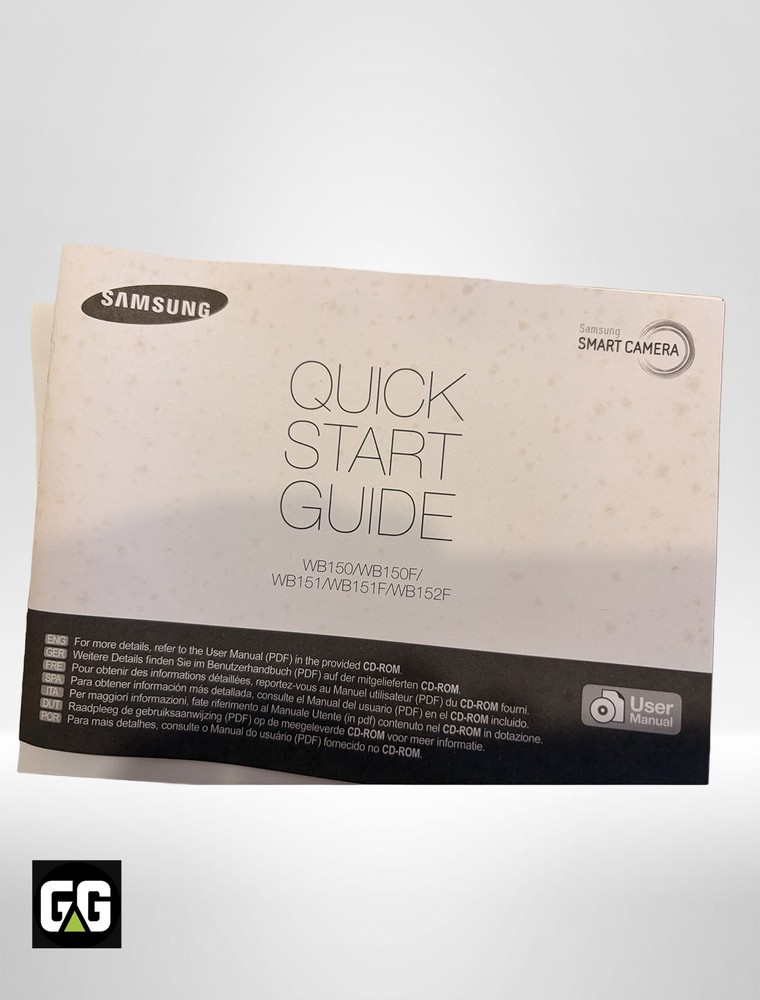 Samsung WB150 14.2MP Camera. Working! Original Box No Charging Cable. Micro usb