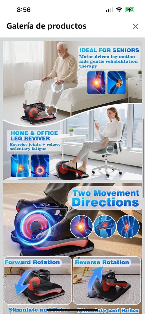 BKIY Electric Elliptical Compact LCD Display Remote Control 12 Programs