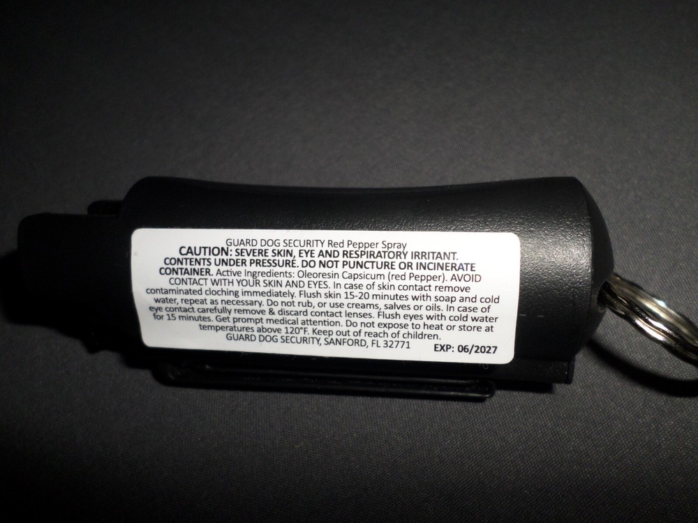 Guard Dog Red Pepper Spray