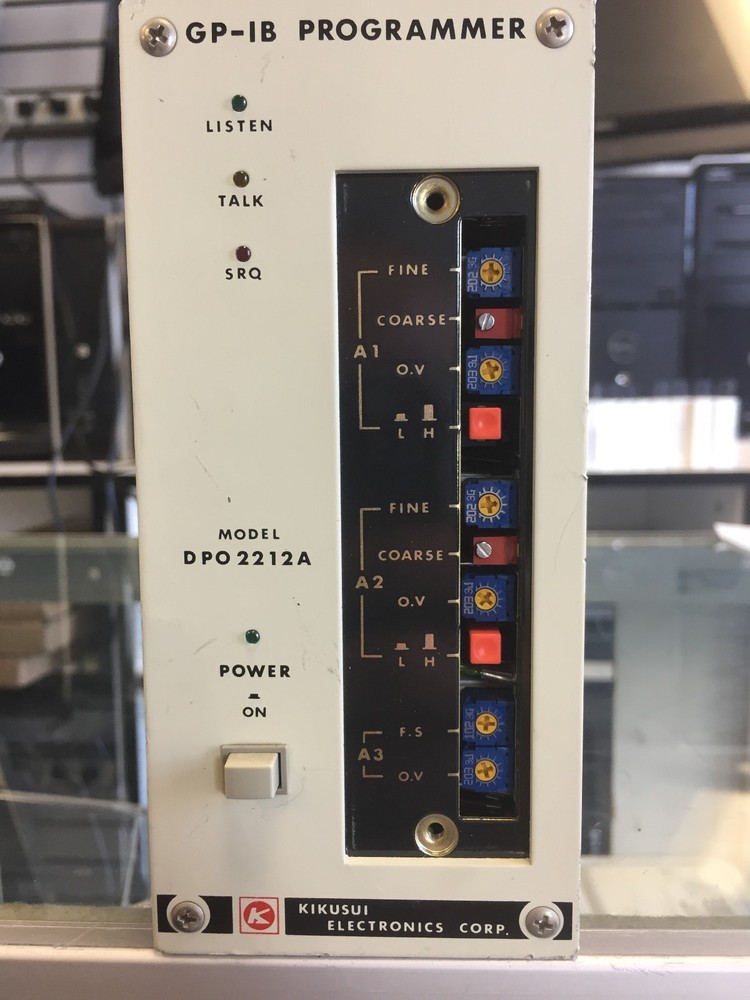 Kikusui GP-IB Programmer Model 2212A Kikusui Electronics,Great working Condition