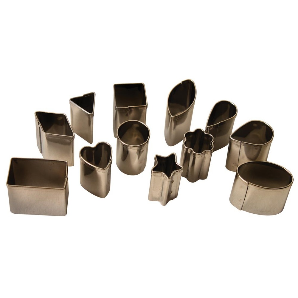 Sculpey Tools Mini Metal Geometric Cutters