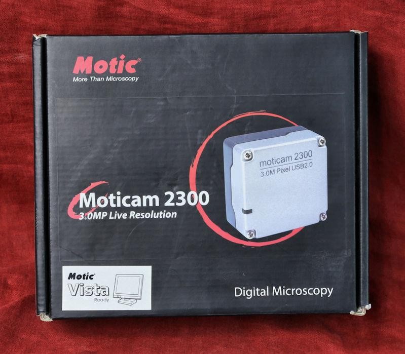 Motic Moticam 2300   3.0M Pixel, USB 2.0   Digital Microscope Camera w/ Access.