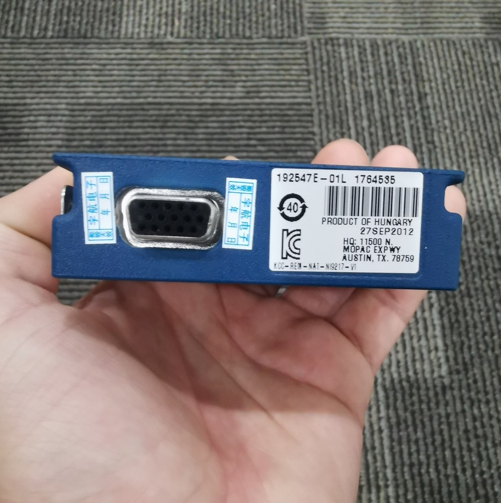 Used NI-9217 National Instruments NI 9217 cDAQ Temperature RTD Input Module