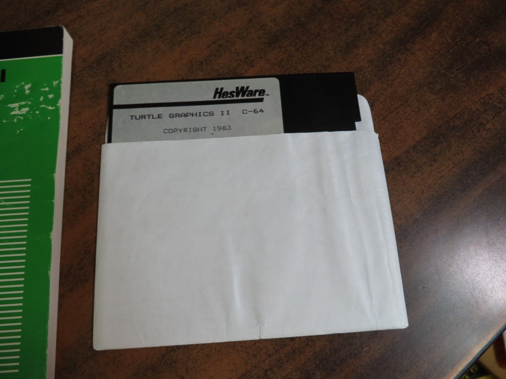 HesWare Turtle Graphics II Software 1983 Commodore 64 C-64