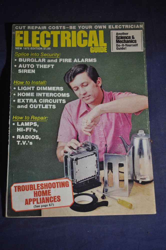1972 Electrical Guide Magazine by Science & Mechanics