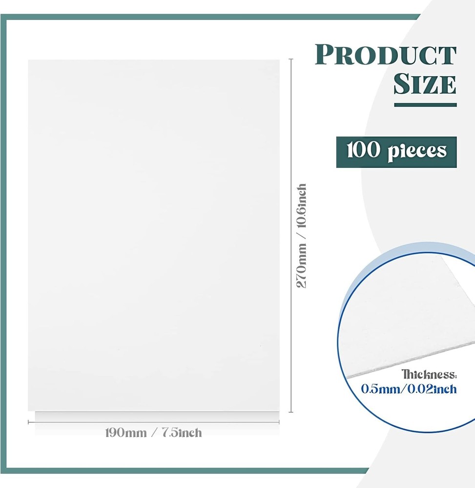 Effortless Fabric Folding Kit: 100 Comic Boards and Clear Clips for Neat Storage