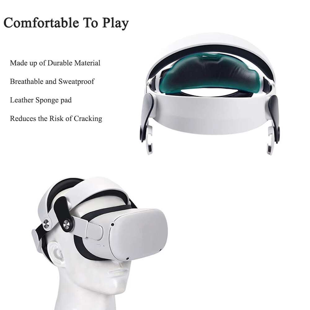 Adjustable Elite Head Strap for Meta/Oculus Quest 2 VR Accessories