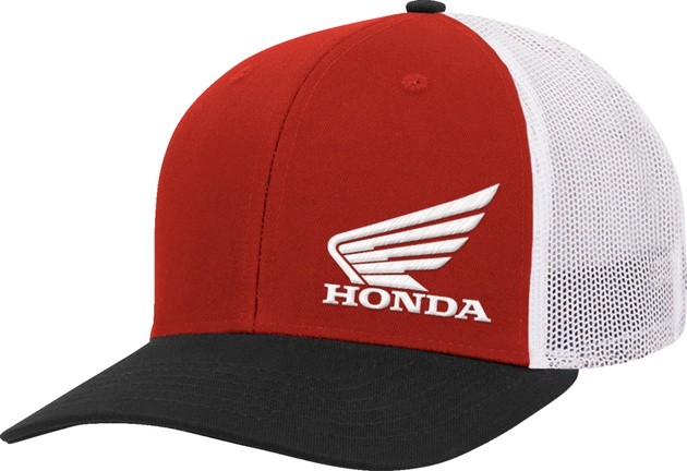 Honda Apparel Wing Hat Red/Black/White