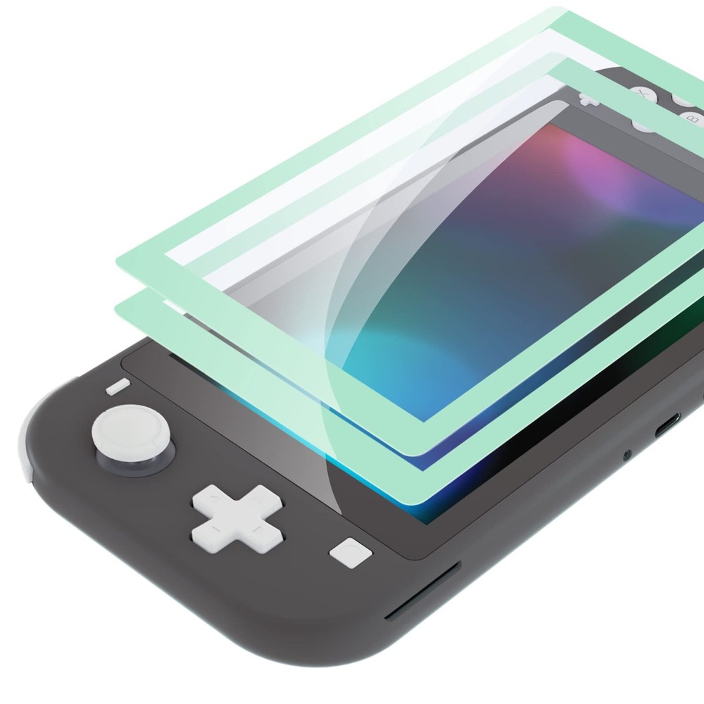 switch lite protective film misty green
