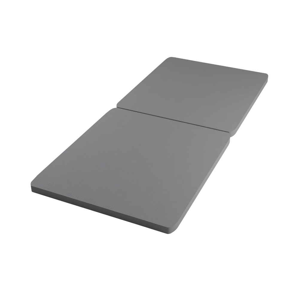 Zayton 1.5" Split Bunkie Board Mattress Bed Support Twin Grey