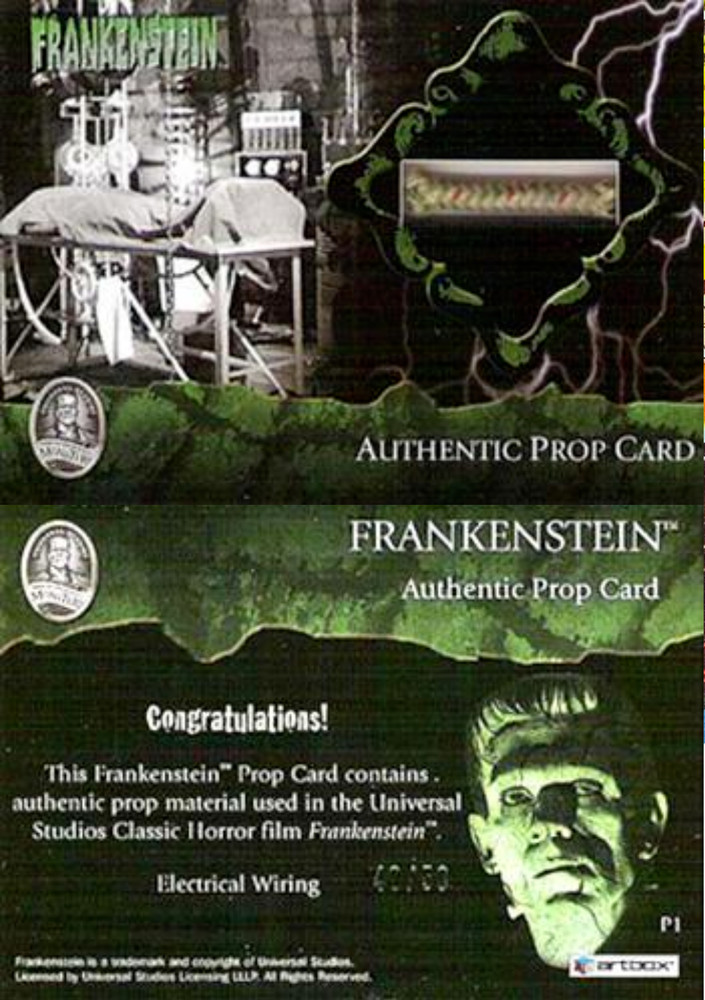 KARLOFF 1931 FRANKENSTEIN ORIGINAL ELECTRICAL WIRING PROP UNIVERSAL MONSTERS