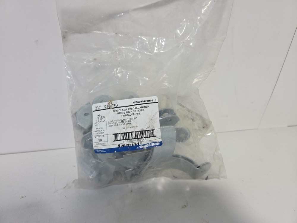 Thomas & Betts Pipe Clamp 701-287PG Pack of 10