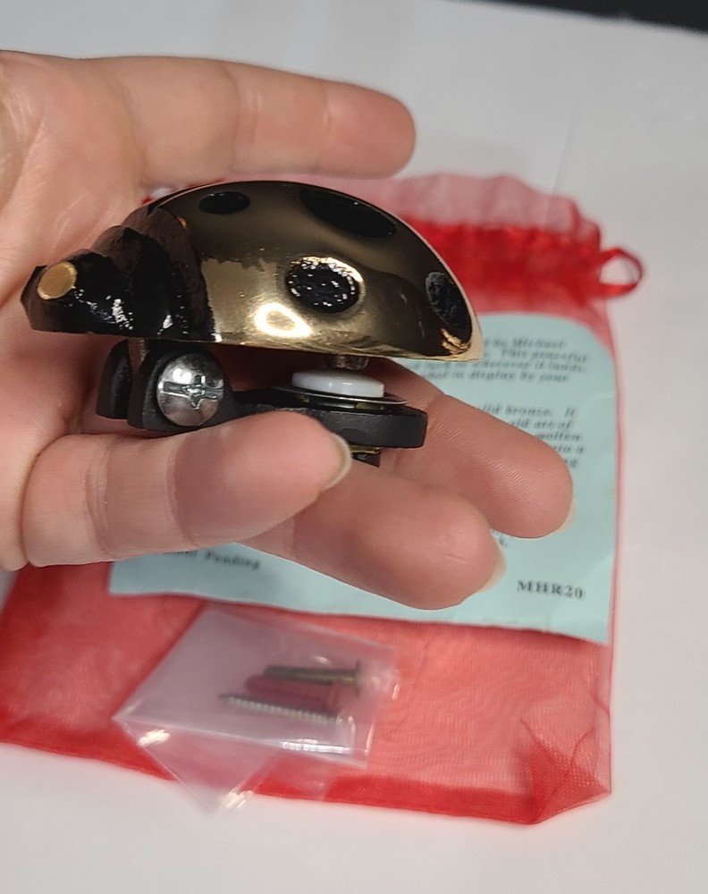 Bronze Michael Healy Ladybug Doorbell