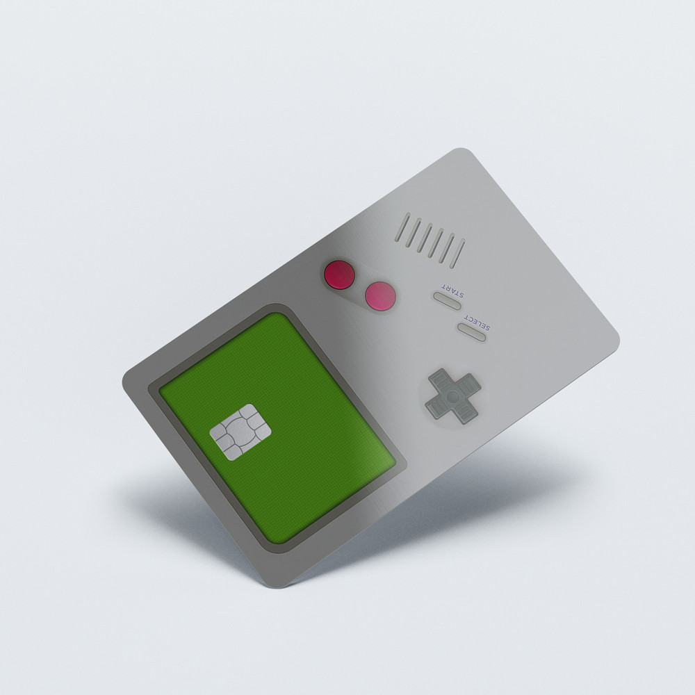 RetroBoy Classic Card Skin (GRAY)