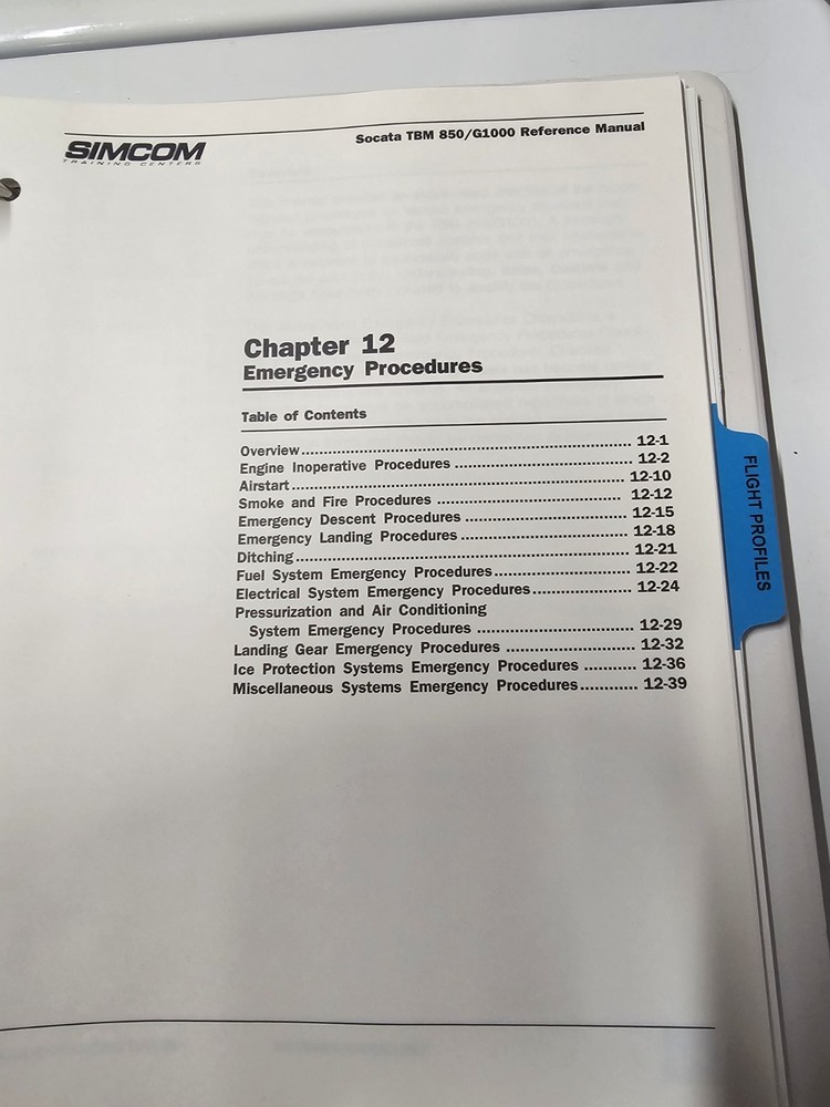 Socata TBM 850, G1000 Reference Manual