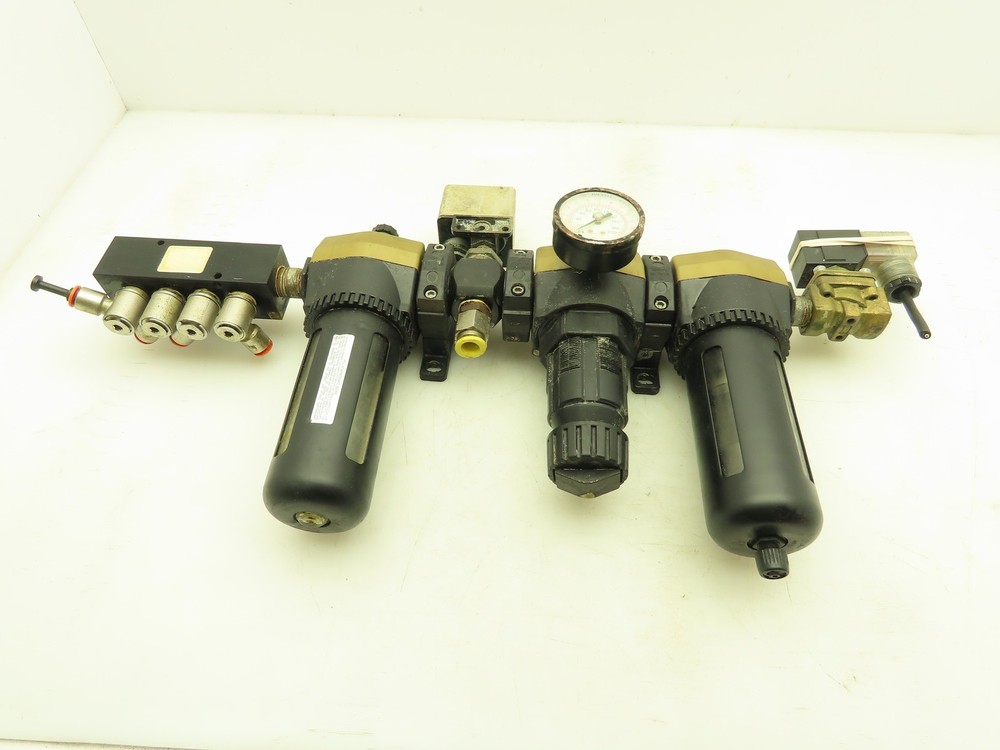 Ross MD451PSB42 Pneumatic Inline Lubricator Air Filter Regulator Assembly