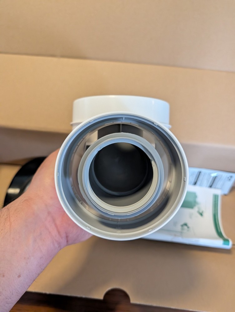 Ubbink Rinnai 229012NPP Condensing Termination Kit For Tankless Water Heater