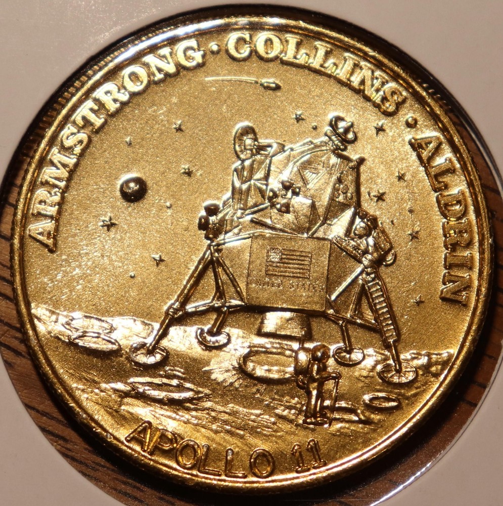 Apollo 11 Moon Landing Medal