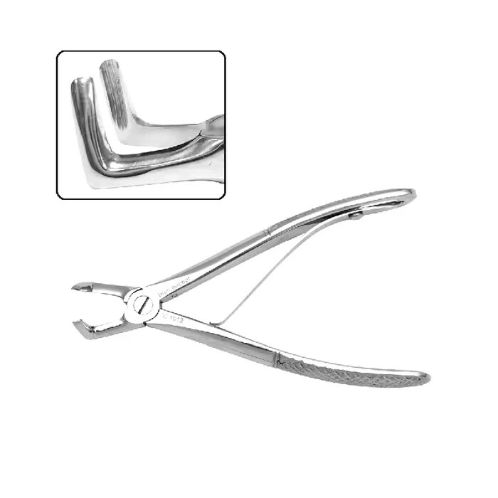 Angled Jaws Dentistry Extraction Forceps for Cats & Dogs - Precision Tool
