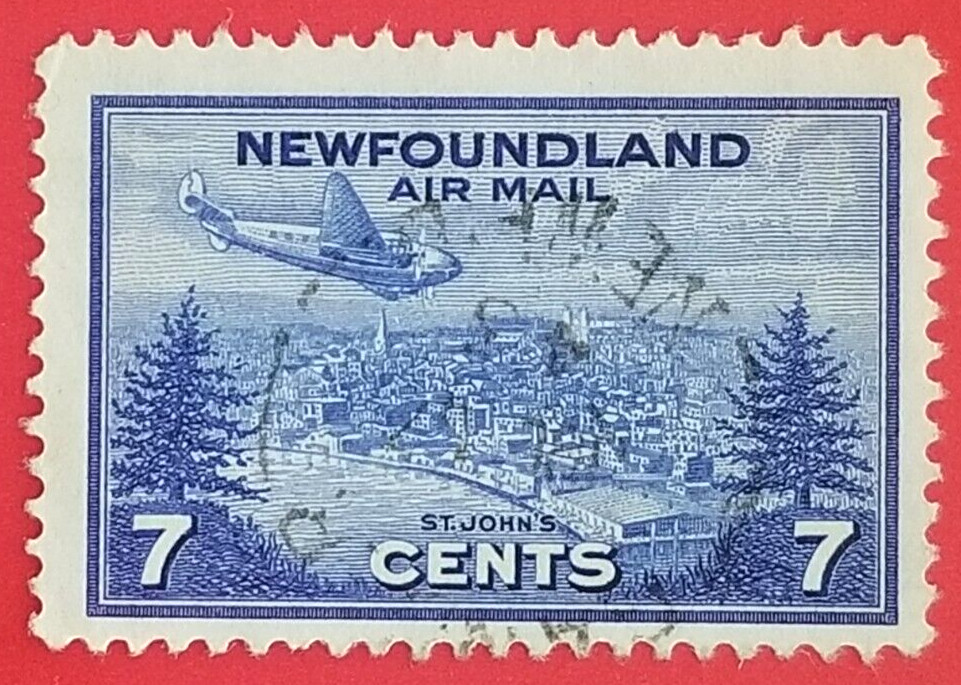 Canada Newfoundland C19 Air Mail Stamp - Labrador Issue Used