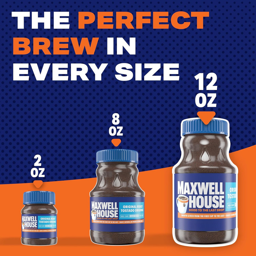 Original Medium Roast Instant Coffee (12 Oz Jar)