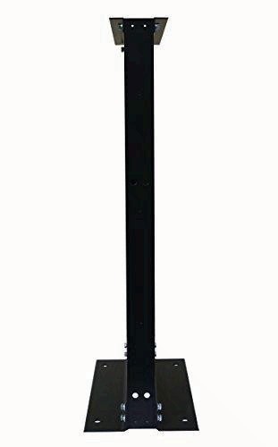 Raising Electronics 15U Rack 2 Post Open Frame IT Network Server Relay Rack 600L