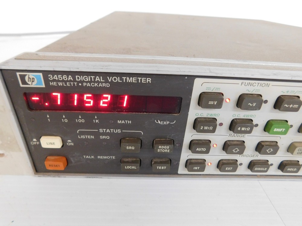 HEWLETT PACKARD 3456A DIGITAL VOLTMETER (MPT29)