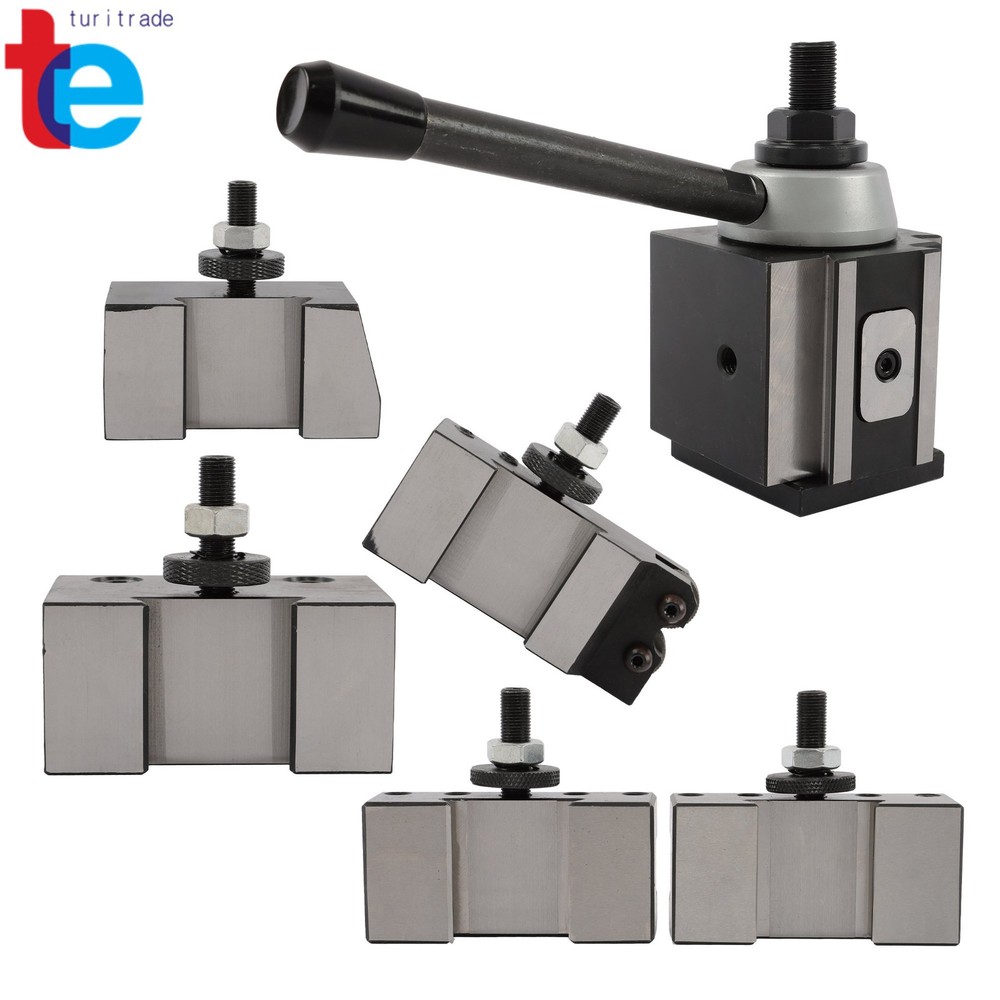 6 Pack BXA 250-200 Quick Change Tool Post Set Model for Metalworking