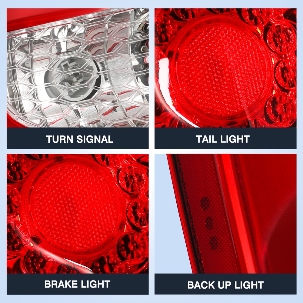 For 2011-2020 Dodge Grand Caravan LED Tail Light Brake Lamp Left Driver Side