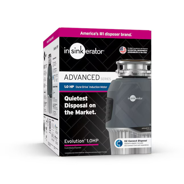 InSinkErator 1HP Evolution Garbage Disposal Quiet Septic Safe 🔥FREE SHIP🔥