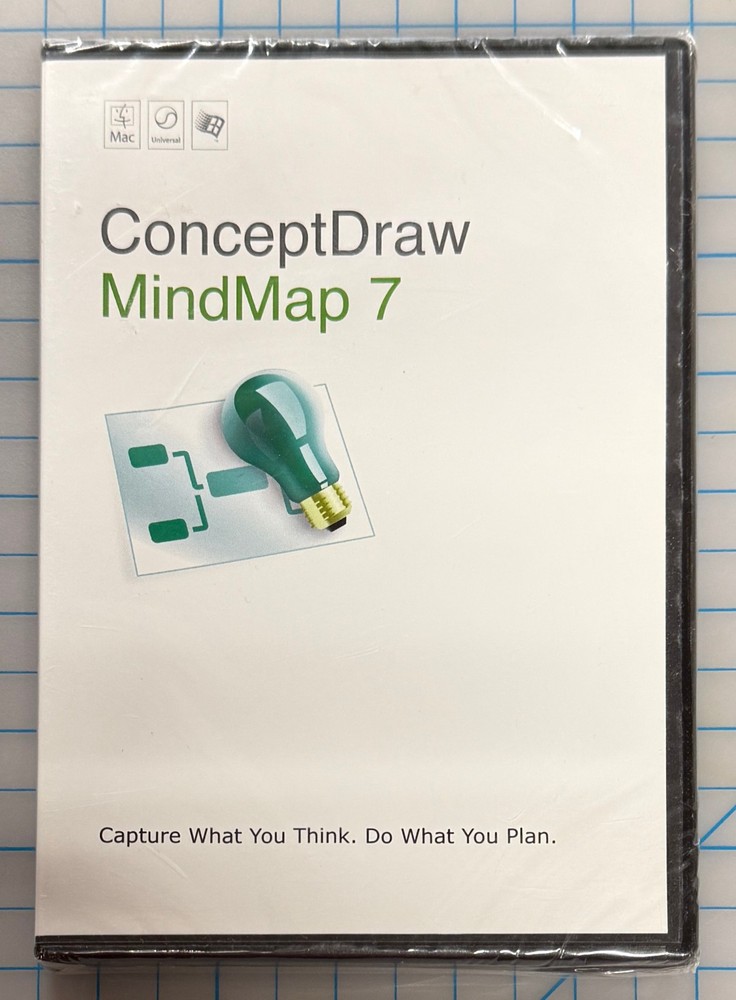 ConceptDraw MindMap 7 - Idea Mapping & Planning Software  - NEW/SEALED