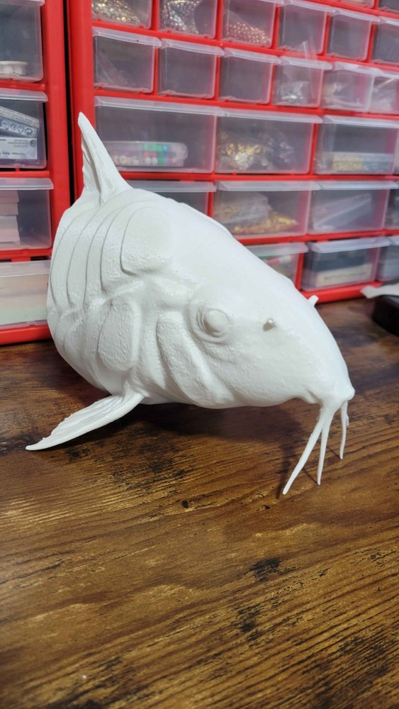 Aquarium Corydora Half Body Model Wall Desk Decor
