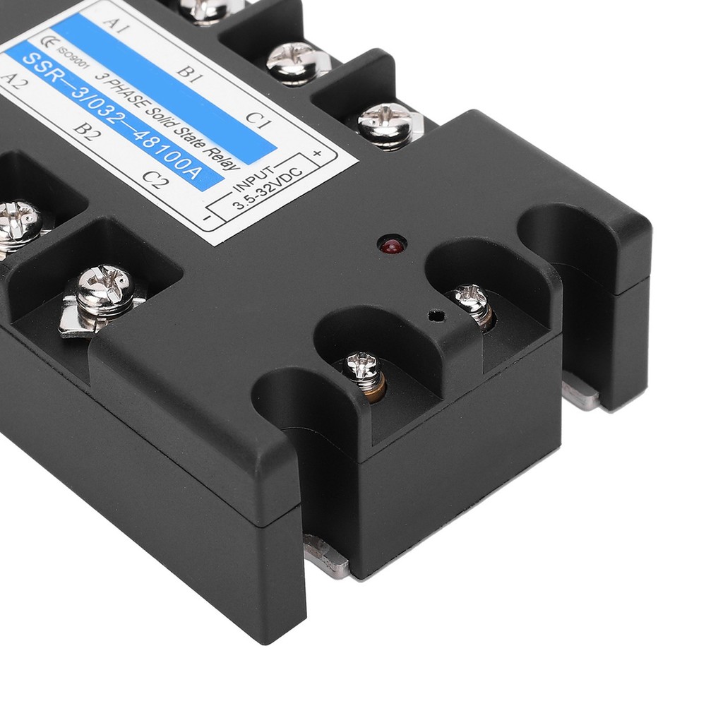 3 Phase Solid State Relay Electric Input SSR-3 D48100 100A DC Controlled AC