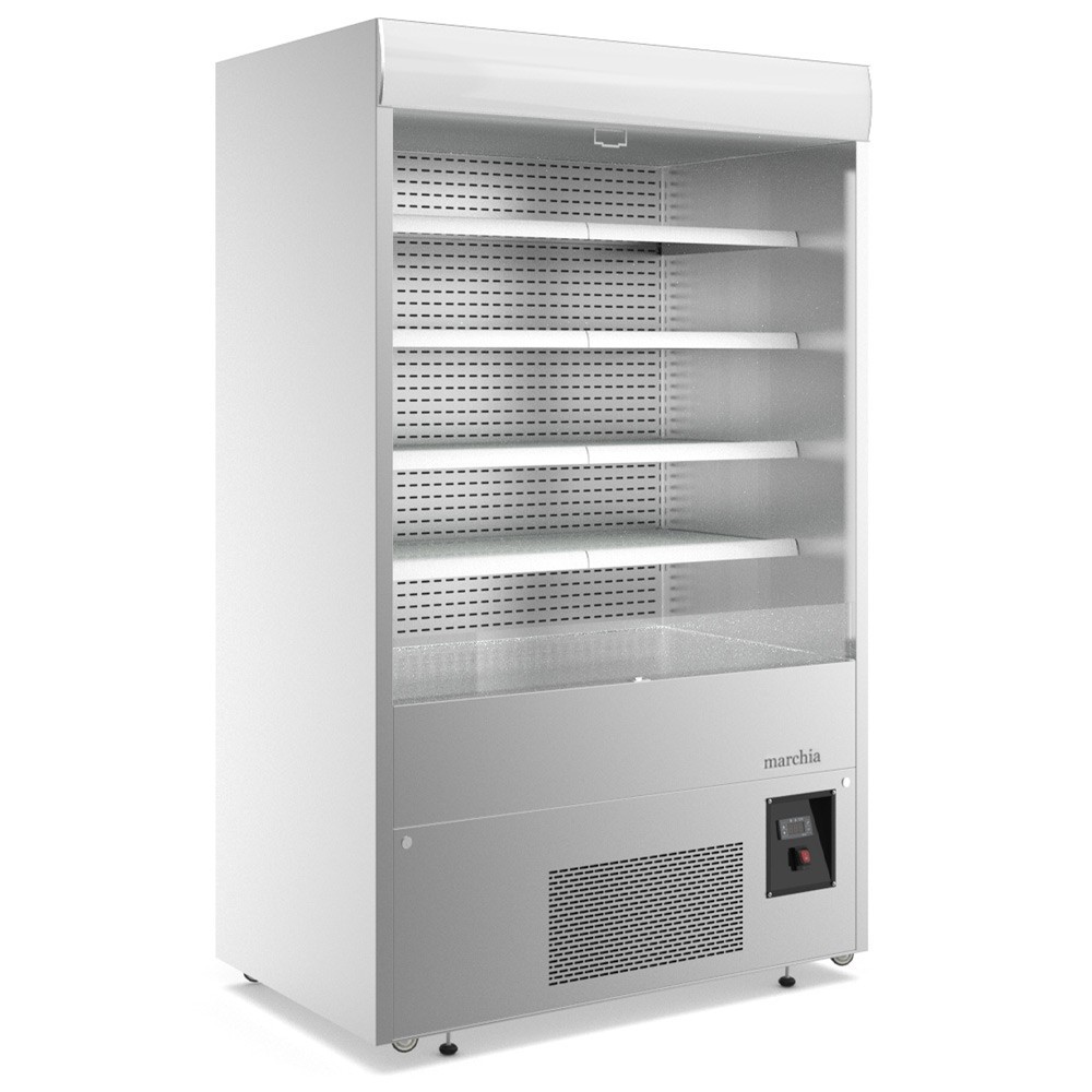 48" Open Air Cooler, Grab and Go Refrigerator, 115V
